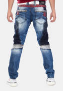 Pánské džínové kalhoty CIPO BAXX CD574 BLUE