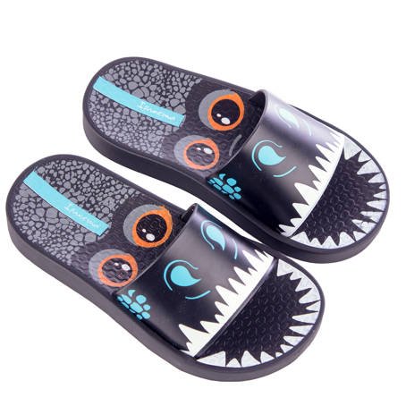 Kindersandalen Ipanema Urban Slide Kids Black/White/Blue