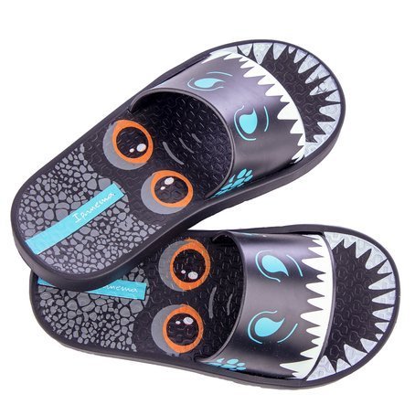 Kindersandalen Ipanema Urban Slide Kids Black/White/Blue