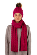  Set šála a čepice SCJ SET-15569-047