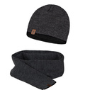 Komplet męski czapka i szalik S-SET-23003-003