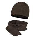 Komplet męski czapka i szalik S-SET-23003-004