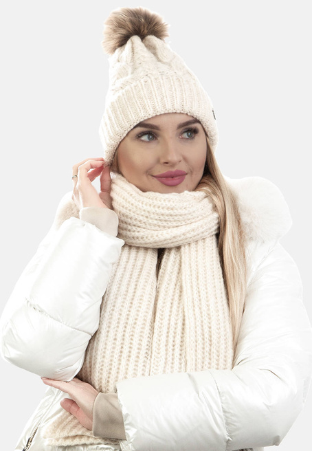  Set šála a čepice SCJ SET-23502-008