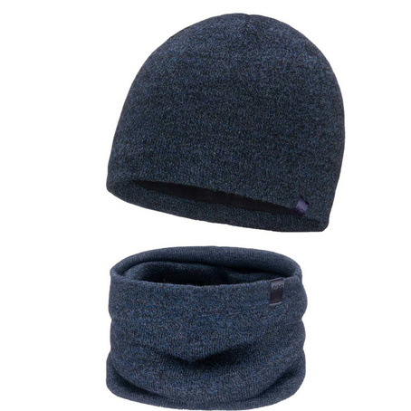 Damenmütze & Schal SET-21037-031/21036-031