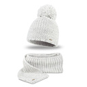 Komplet zimowy damski czapka i szalik SCJ SET-22524-003